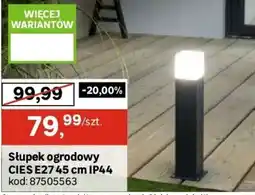 Leroy Merlin Słupek ogrodowy cies oferta