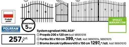 Leroy Merlin Polbram System ogrodzeń malaga oferta
