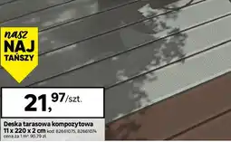 Leroy Merlin Deska tarasowa kompozytowa oferta