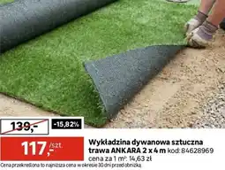 Leroy Merlin Wykładzina dywanowa sztuczna trawa ankara oferta