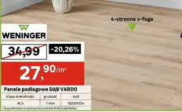 Leroy Merlin Weninger Panele podłogowe dąb vardo oferta