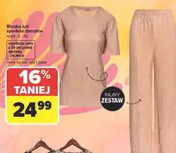 Carrefour Bluzka lub spodnie damskie oferta