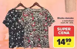 Carrefour Bluzka damska z nadrukiem oferta