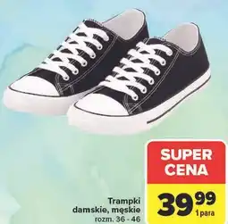 Carrefour Trampki damskie, męskie oferta