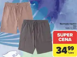 Carrefour Bermudy męskie TEX oferta