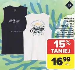 Carrefour Koszulka męska TEX oferta