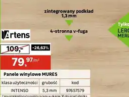Leroy Merlin Artens Panele winylowe mures oferta