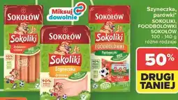 Carrefour Szyneczka, parówki Sokoliki Sokołów oferta
