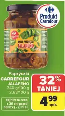 Carrefour Papryczki CARREFOUR JALAPENO oferta