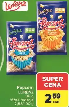 Carrefour Popcorn Lorenz oferta