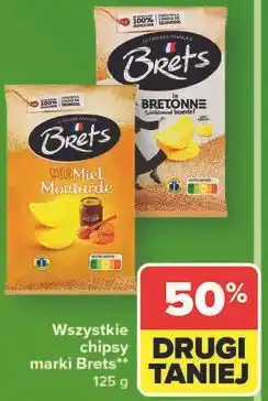 Carrefour Wszystkie chipsy marki Brets oferta