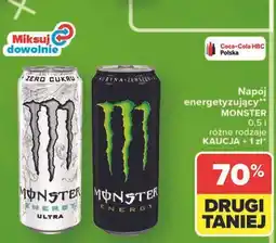 Carrefour Napój energetyzujący MONSTER oferta