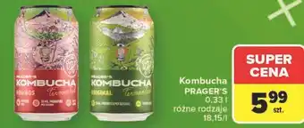 Carrefour Kombucha PRAGER'S oferta