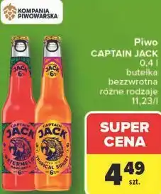 Carrefour Piwo Captain Jack oferta