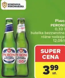 Carrefour Piwo Peroni oferta
