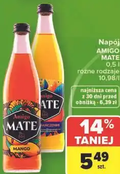 Carrefour Napój AMIGO MATE oferta