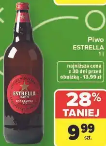 Carrefour Piwo ESTRELLA oferta