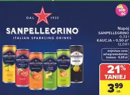 Carrefour Napój SANPELLEGRINO oferta