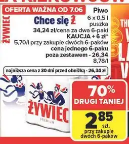 Carrefour Piwo Żywiec oferta
