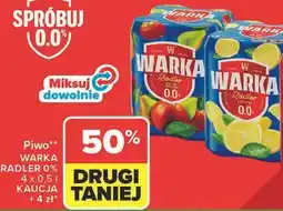 Carrefour Piwo Warka Radler 0% oferta