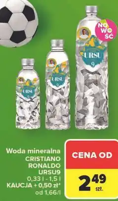 Carrefour Woda mineralna CRISTIANO RONALDO URSU9 oferta