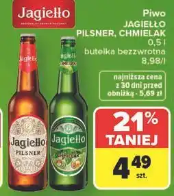 Carrefour Piwo Jagiełło Pilsner, Chmielak oferta