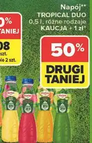 Carrefour Napój Hortex TROPICAL DUO oferta