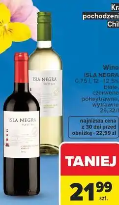 Carrefour Wino ISLA NEGRA oferta
