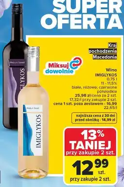 Carrefour Wino Imiglykos oferta