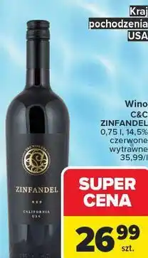 Carrefour Wino C&C ZINFANDEL oferta