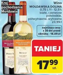 Carrefour Wino Mołdawska Dolina oferta