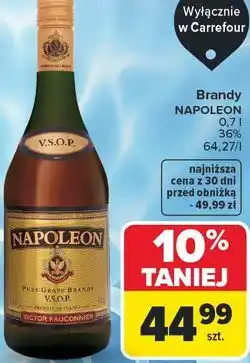 Carrefour Brandy NAPOLEON oferta