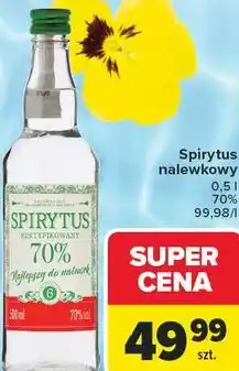 Carrefour Spirytus nalewkowy oferta