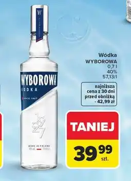 Carrefour Wódka Wyborowa oferta