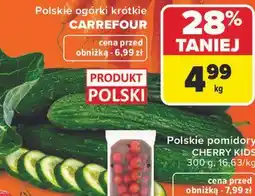 Carrefour Polskie ogórki krótkie Carrefour oferta