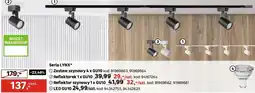 Leroy Merlin Seria lynx Zestaw szynowy 4 x GU10 oferta