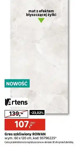 Leroy Merlin Artens Gres szkliwiony rowan oferta