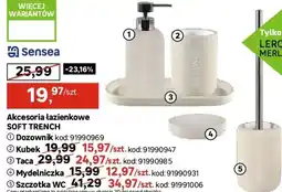 Leroy Merlin Sensea Akcesoria łazienkowe soft trench oferta