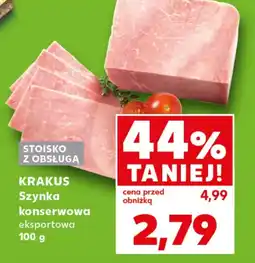 Kaufland Krakus Szynka konserwowa eksportowa oferta
