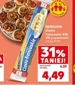 Kaufland Henglein Ciasto francuskie XXL oferta