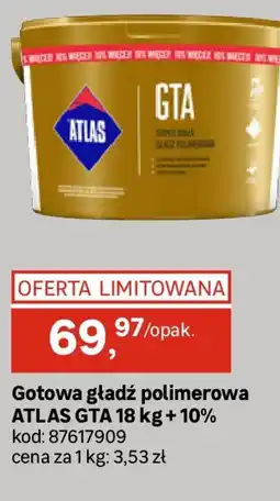 Leroy Merlin Atlas Gotowa gładź polimerowa gta oferta
