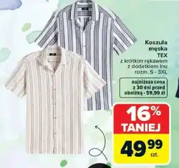 Carrefour Tex Koszula męska oferta