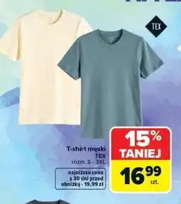 Carrefour Tex T-shirt męski oferta