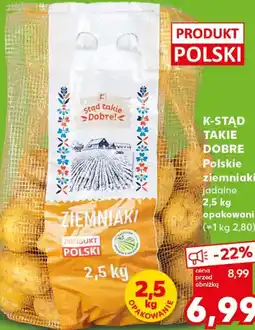 Kaufland K-Stąd Takie Dobre! Polskie ziemniaki jadalne oferta