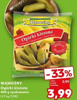 Kaufland Wąwoźny Ogórki kiszone oferta