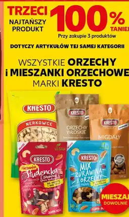 Kaufland Kresto Wszystkie orzechy i mieszanki orzechowe oferta