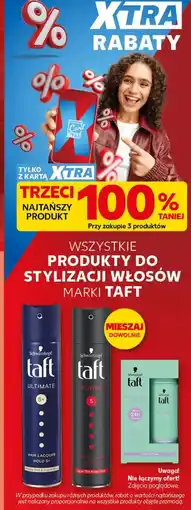 Kaufland Taft Wszystkie produkty do stylizacji włosów oferta