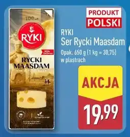 ALDI RYKI Ser Rycki Maasdam oferta