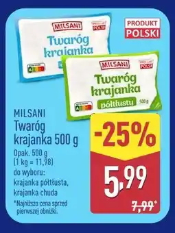 ALDI MILSANI Twaróg krajanka oferta