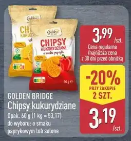ALDI GOLDEN BRIDGE Chipsy kukurydziane oferta
